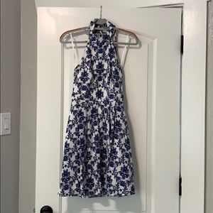 Haltered cocktail dress